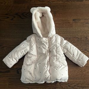 ZARA Baby Girls Winter Coat size 18-24 months